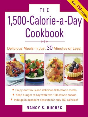 cover image of The 1500-Calorie-a-Day Cookbook